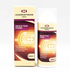 Hondrostrong Forte Gel con extractos de hierbas (hoja de menta, eucalipto) ¡50 ml! - Imagen 1 de 3