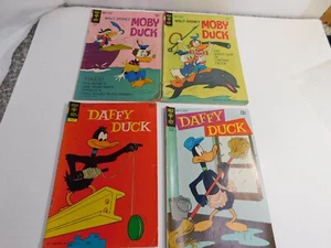 A+5 Walt Disney Comic Lot 4 Moby Duck Daffy Duck  - Picture 1 of 6