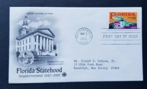 US FDC # 2950 Florida Statehood 1995 - Picture 1 of 6