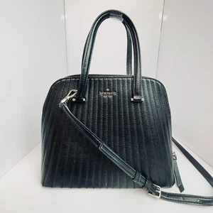 Kate Spade Patterson Drive Quilted Mini Dome Satchel Purse Bag Black Corpcore  - Picture 1 of 17