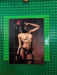 Lego Custom Printed Tiles - Unique UV printed Star Wars Themed Mandolarian - Picture 1 of 2