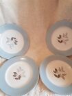 Chiltern Ridgway White Mist Bread Plate 7" Set of 4 No chips or cracks 