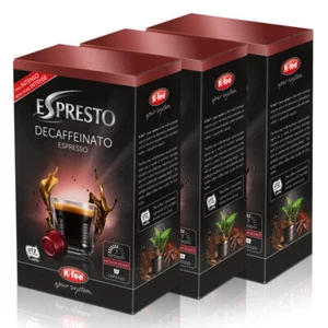 K-Fee Espresto Espresso Decaffeinato Kaffee Intensität7 koffeinfrei 3x16 KAPSELN