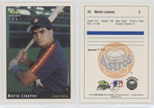 1991 Classic Best Auburn Astros Mario Linares #15