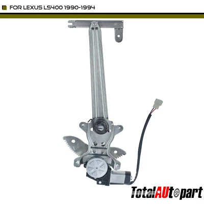 Power Window Regulator with Motor for Lexus LS400 1990-1994 Front Driver Side LH - Image 1 of 4
