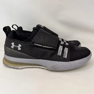 Under Armour Architech 3DI Athletic Shoes Black Gray Men’s Size 11.5 - Picture 1 of 7