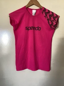 WOMANS SPEEDO ENDURANCE PINK RASHIE SIZE 12 - Bild 1 von 6