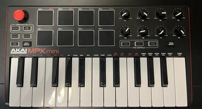 Akai MPK Mini MIDI Controller – Works Great – No USB Cable – Clean Condition - Image 1 of 2