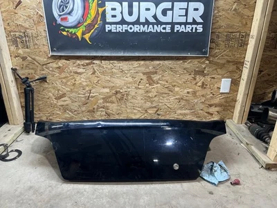 02-07 Subaru Impreza WRX STI OEM Tapa de maletero sin alas de fábrica obsidiana negra perla Foto 1 de 4