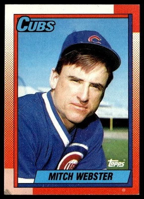 1990 Topps Mitch Webster #502 - Image 1 of 2