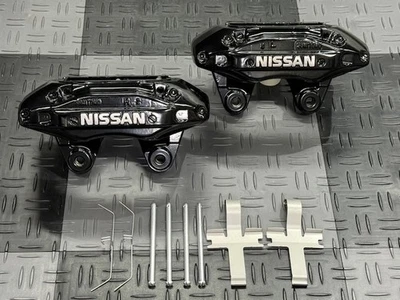 Pinzas de freno delanteras Nissan Skyline GT-R BNR32 R34 ER34 conversión M12 4POT Foto 1 de 4