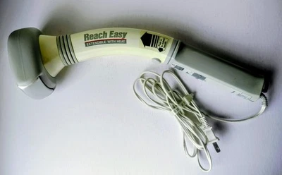 Masajeador de mano Panasonic Reach fácil extensible con calor EV247 probado y limpiado Foto 1 de 4