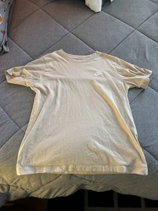Boys Beige Nike T-Shirt - Picture 1 of 5