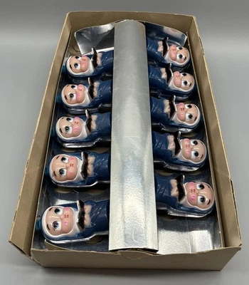 Vtg RARE 1968 Noma Lites Singing Sisters Nuns Blow Mold Christmas String Lights - Image 1 of 4