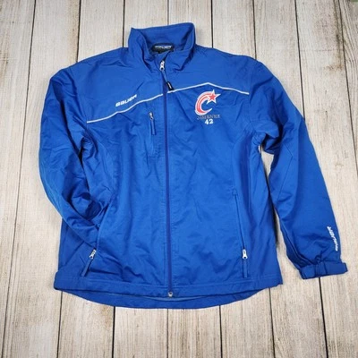 Chaqueta de hockey Bauer Team juvenil talla grande azul L Foto 1 de 4