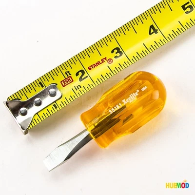 Xcelite S5161 Flat Head Tip Stubby ScrewDriver 5/16" Tip S-Series - Made in USA - Image 1 of 3