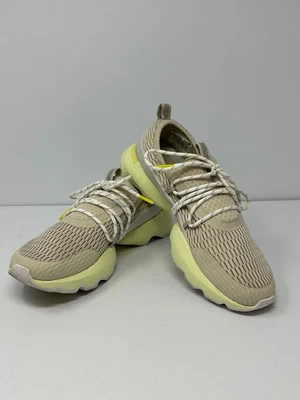 Sorel 女式 8.5 码动能冲击花边 NL4694-278 跑步鞋米色黄色 W5 — 第 1/4 张图片