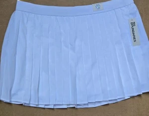 No Boundaries Cómoda Skort Mujer XL (16-18) Blanca Plisada Deportiva Mini Tenniscore - Imagen 1 de 9