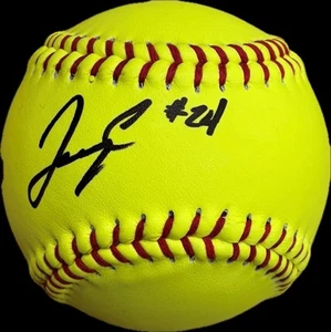 Jayda Coleman Signed Dudley Official 12” Softball - Oklahoma Sooners Team USA - Bild 1 von 2
