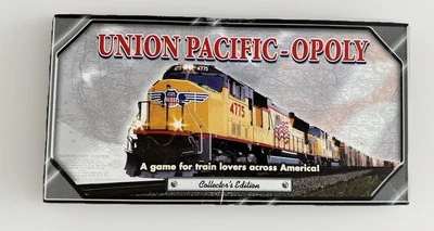 Union Pacific-Opoly Collectors Edition Board Game Building America READ - Image 1 of 4