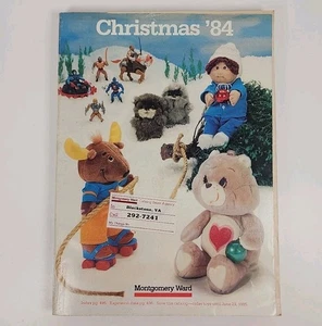 Vintage Montgomery Ward 1984 Weihnachtsgeschenk Spielzeugkatalog (Blackstone VA) - Bild 1 von 24