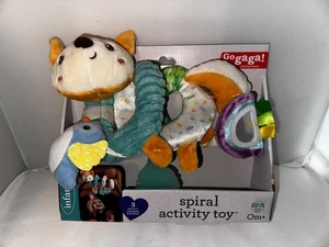 Infantino Spiral Activity Toy - Bird Babyl Deer Mirror, Teether New Tags - Picture 1 of 3