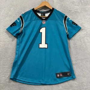 Carolina Panthers NFL Cam Newton #1 Nike On Field Football Jersey Medium Women - Picture 1 of 9