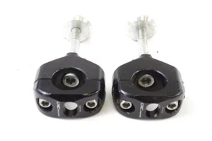 DUCATI HYPERMOTARD 1100 S YP000608010 YP000610010 RISER SUPPORTI MANUBRIO CNC RA - Imagen 1 de 3