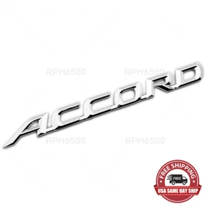 03-07 Honda Accord Touring Luggage Trunk Lid Logo Badge Nameplate Emblem Sport - Picture 1 of 5