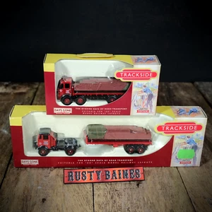 Lledo 1/76 Trackside Bundle, London Brick Co AEC Mammoth & Leyland Lorries - Picture 1 of 4