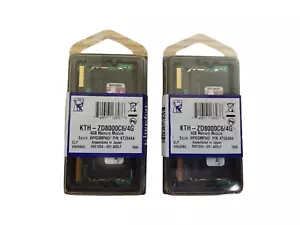 8GB Kit 2x 4GB DDR2 800 MHz PC2-6400 Sodimm Memory for IBM Lenovo HP Dell Laptop - Picture 1 of 5