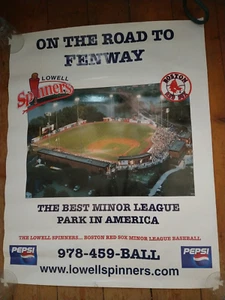 BASEBALL Poster (199X)  "LOWELL SPINNERS (RED SOX) On The Road  Fenway Q - Picture 1 of 1