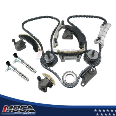 Timing Chain Kit Variable Timing Solenoid for 08-17 Chevrolet Cadillac Suzuki V6 - Imagem 1 de 4