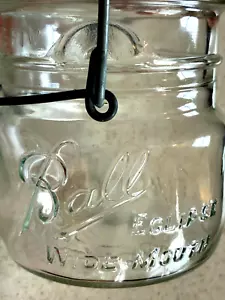 Ball Eclipse Pint Mason Jar Extra Wide - Picture 1 of 8