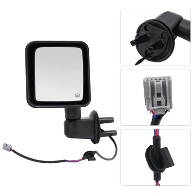 Espejos retrovisores lado izquierdo conductor mano térmica para Jeep Renegade 2015-2020 2021 2022 2023 Foto 1 de 4