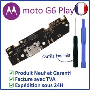 Flat Flex Circuito Presa USB Dock Connettore Da Carica Del Motorola Moto G6 Play - Bild 1 von 5