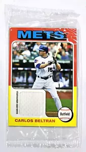 Mini reliquia Topps Lineage Carlos Beltrán 2011 #75R-CB - Imagen 1 de 2