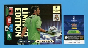 (N10) ADRENALYN XXL CHAMPIONS 2013-14 LIMITED EDITION- CASILLAS (B) -REAL MADRID - Imagen 1 de 1