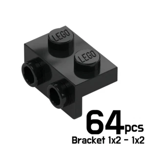 LEGO 64x PLACA ANGULAR 1,5 SUPERIOR 1X2 1/2 Color Negro 6016172 99781 - Imagen 1 de 1
