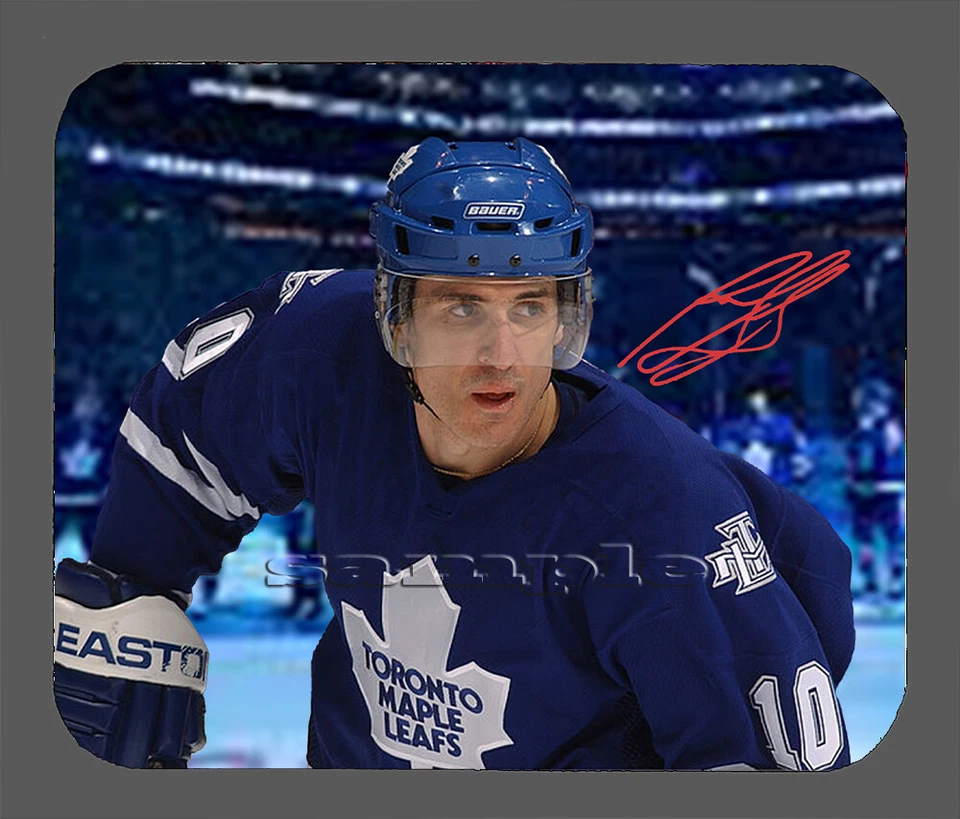 Alfombrilla de ratón autografiada facsímil Ron Francis Toronto Maple Leafs artículo #8056 Foto 1 de 1