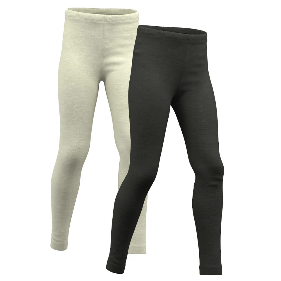 HERMKO 402720 Kinder Leggings aus Merinowolle/Tencel Mädchen Jungen unisex - Bild 1 von 1
