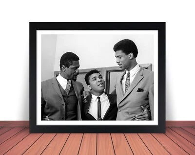 Framed MUHAMMAD ALI - BILL RUSSELL - KAREEM ABDUL-JABBAR Photo - 8x10 11x14 (W6) - Image 1 of 4