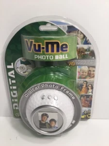 New Vu-Me Digital Photo Frame Golf Ball Displays 70 Digital Photos New B1 - Picture 1 of 8