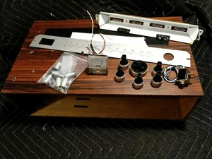 MCS Modular Component System 3207 PARTS Wood Case, Knobs, Buttons, Meter, Dial + - Picture 1 of 9