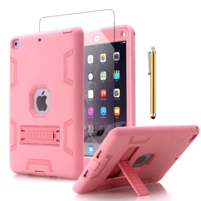 Ударопрочный сверхпрочный чехол-стойка для iPad 6/5/mini 4/Air 1/2/Pro 12,9 дюйма - Изображение 1 из 4