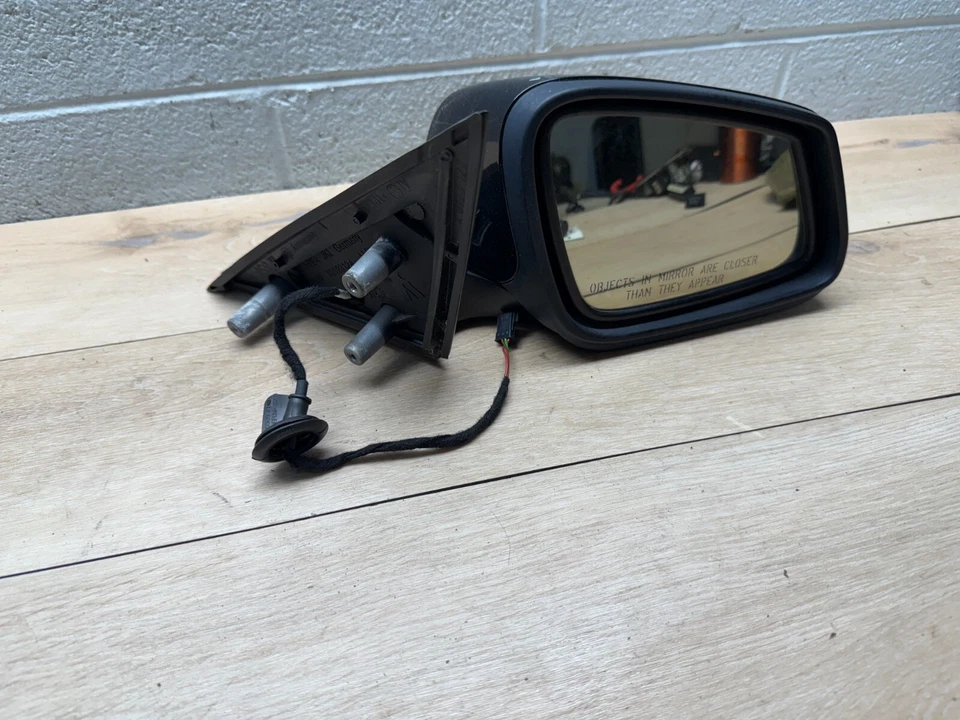 BMW E60 528I 535I 550I OEM 06-10 RIGHT PASSENGER SIDE DOOR AUTO FOLD DIM HEATED - Image 1 of 4