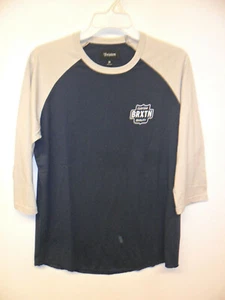 Brixton Men's 3/4 Sleeve Shirt GARTH - Navy - Medium - NWT - Picture 1 of 1