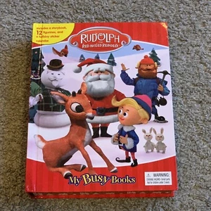 Rudolph the Red-Nosed Reindeer My Busy Book - Picture 1 of 8