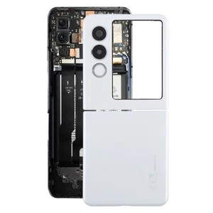 For ZTE Nubia Flip2 5G NX732J Back Cover battery with lens white - Photo 1 sur 2