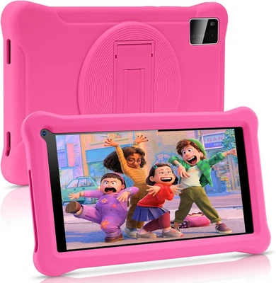 Tablet per Bambini 7 Pollici, Android, 3+5 RAM 64GB ROM (TF Card 128GB), Google  - Immagine 1 di 4